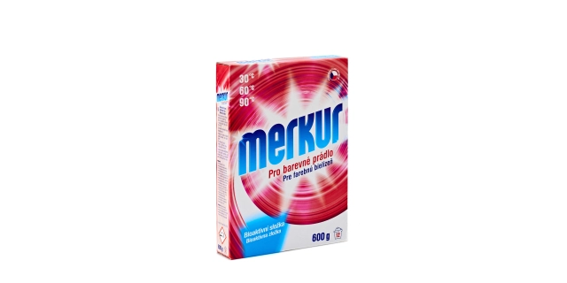 Merkur prací prášek na barevné prádlo 600 g                                                                                                                                                                                                               